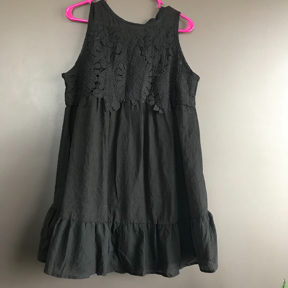 Black Lace Boutique Dress NWT Size Large